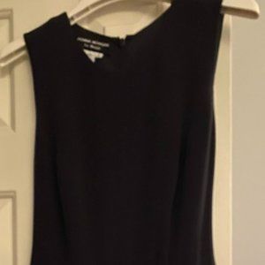 Black split skirt semi-formal outfit, 8P